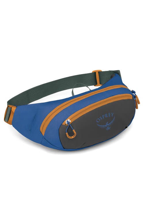 Osprey Daylite Earth 2-liter Belt Bag In Dark Charcoal/blue Flame