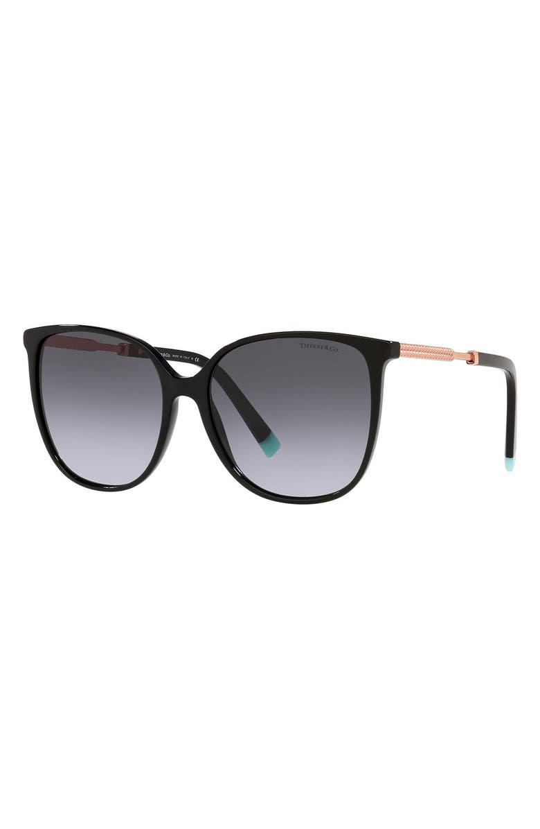 Tiffany & Co. 57mm Gradient Square Sunglasses, Alternate, color, 