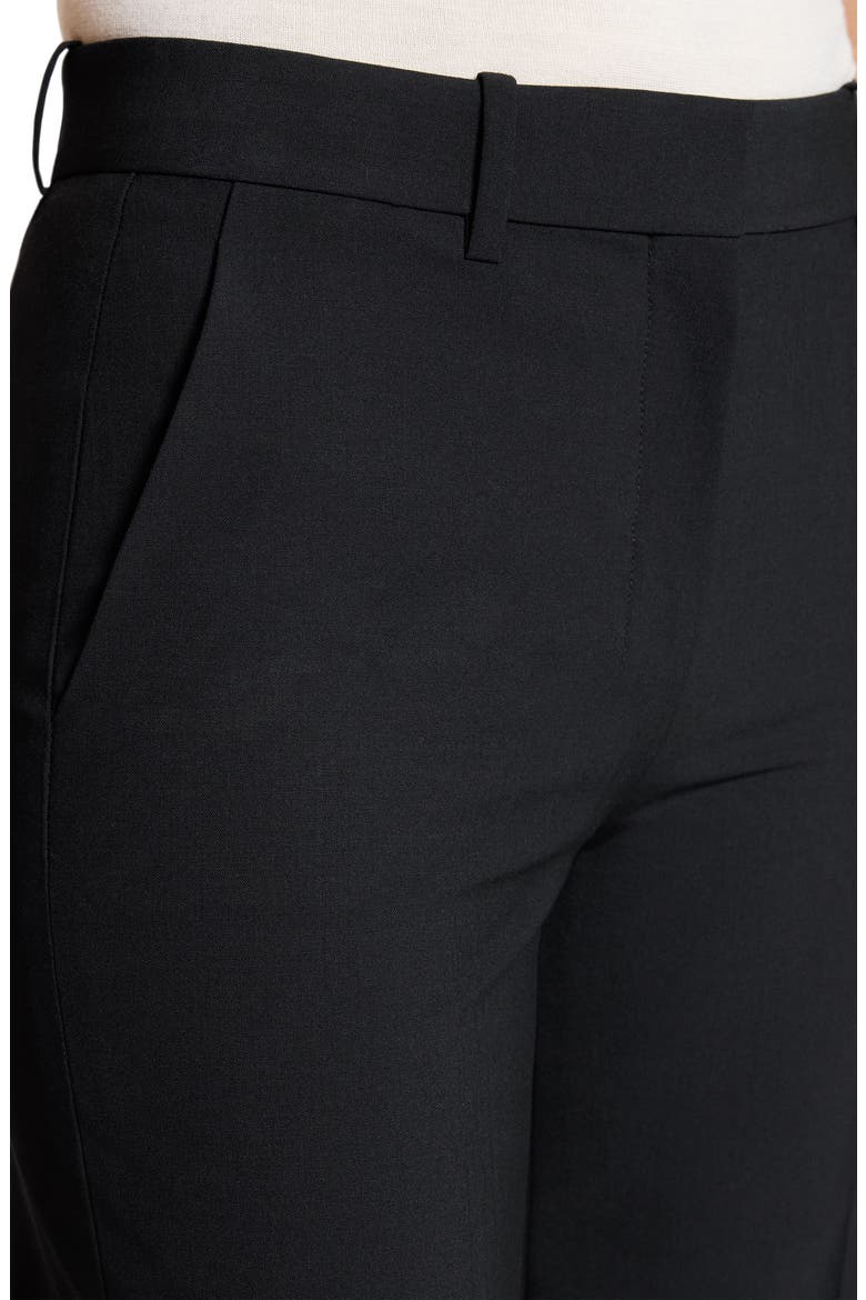 Mid Rise Stretch Wool Flare Pants, Alternate, color, BLACK - 001
