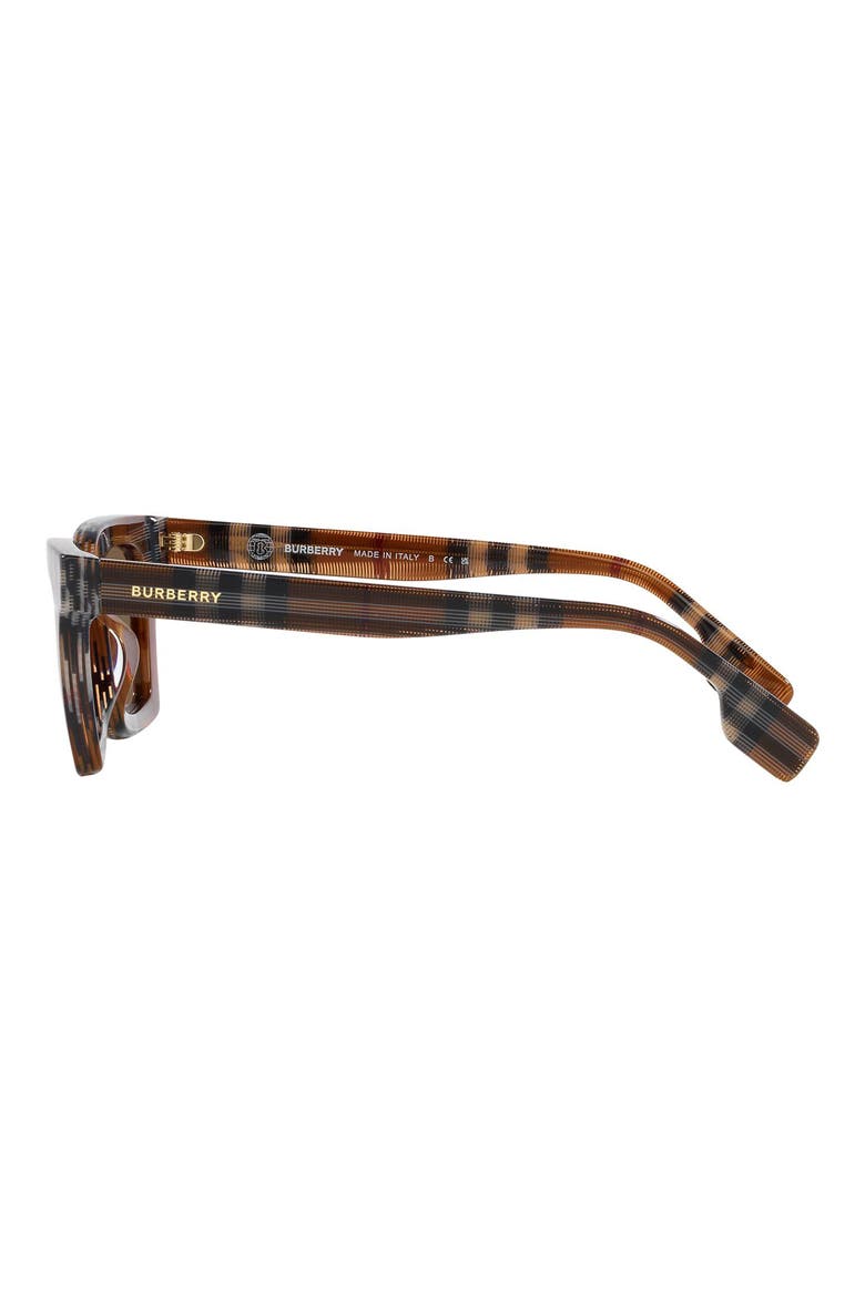 Briar 52mm Square Sunglasses, Alternate, color, DARK BROWN
