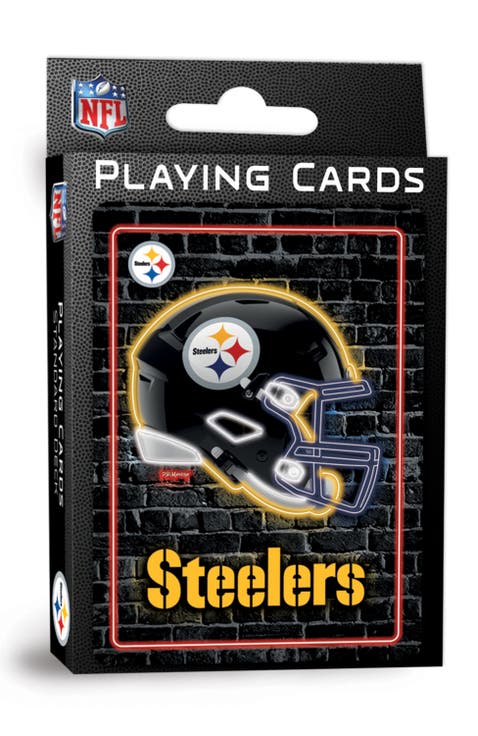 Pittsburgh Steelers Neon Playing Cards