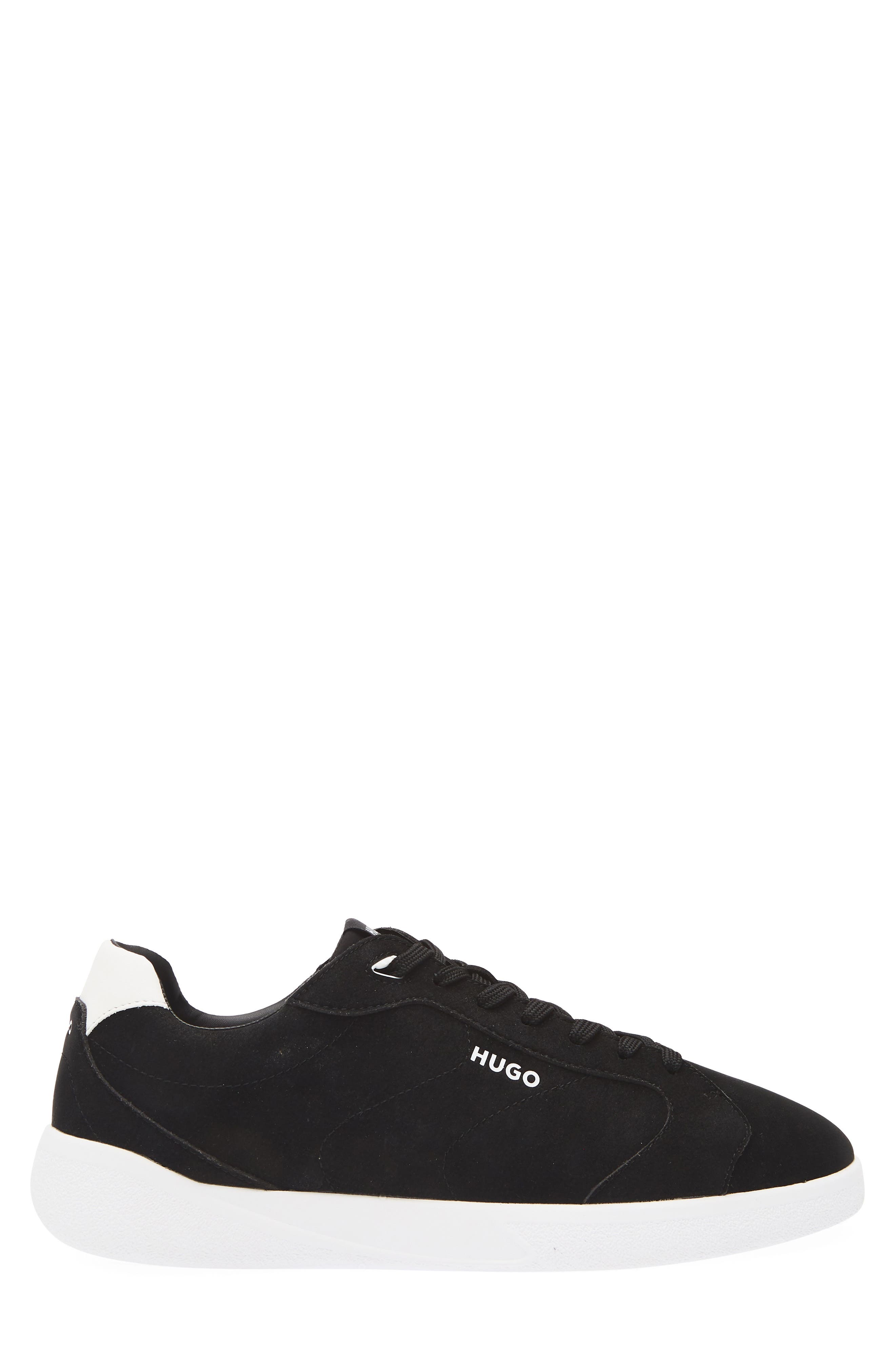 BOSS Riven Tennis Sneaker, Alternate, color, Black
