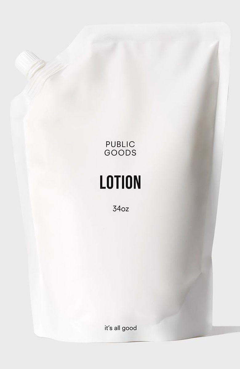 PUBLIC GOODS Daily Lotion Refill, Main, color, NO COLOR