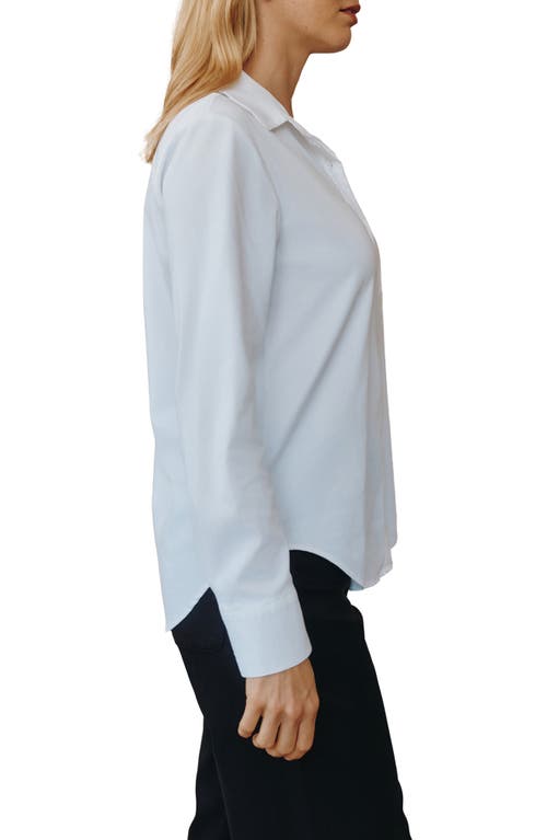 Bella Dahl Relaxed Fit Button-up Shirt In White