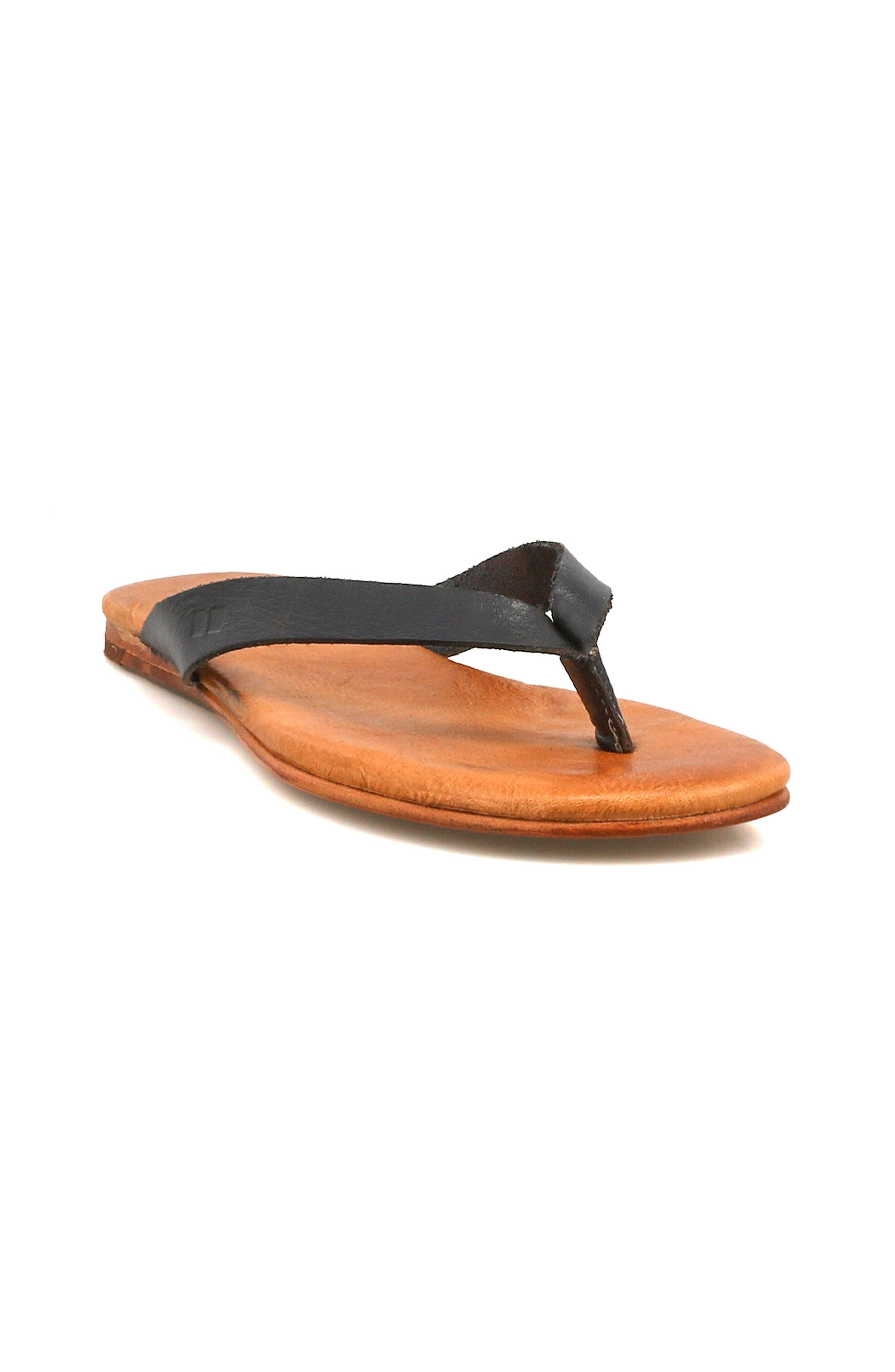 Bed Stu Calma Resort Sandal, Main, color, Black Rustic