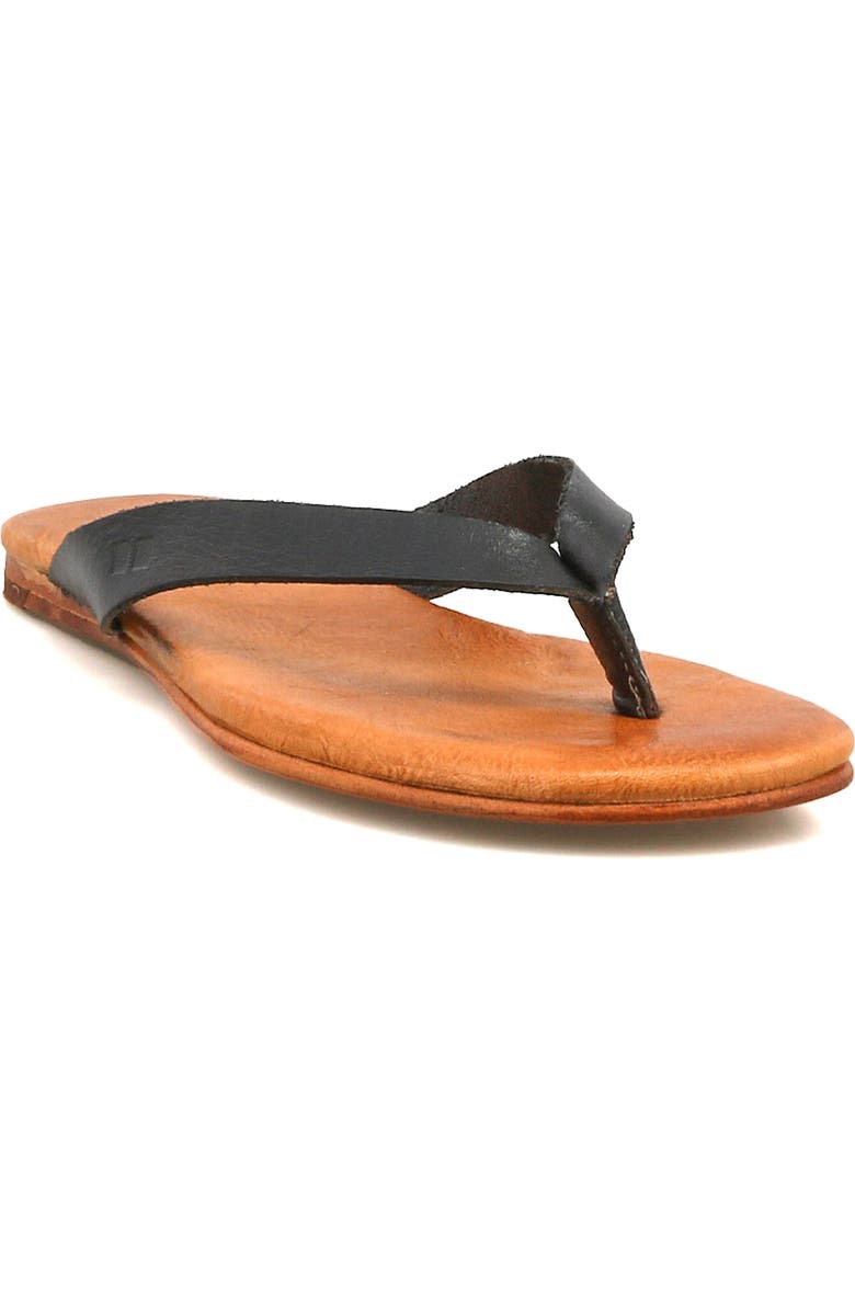 Bed Stu Calma Resort Sandal, Main, color, Black Rustic