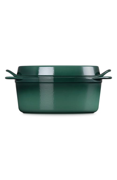 Le Creuset Enamel Cast Iron Doufeu In Green