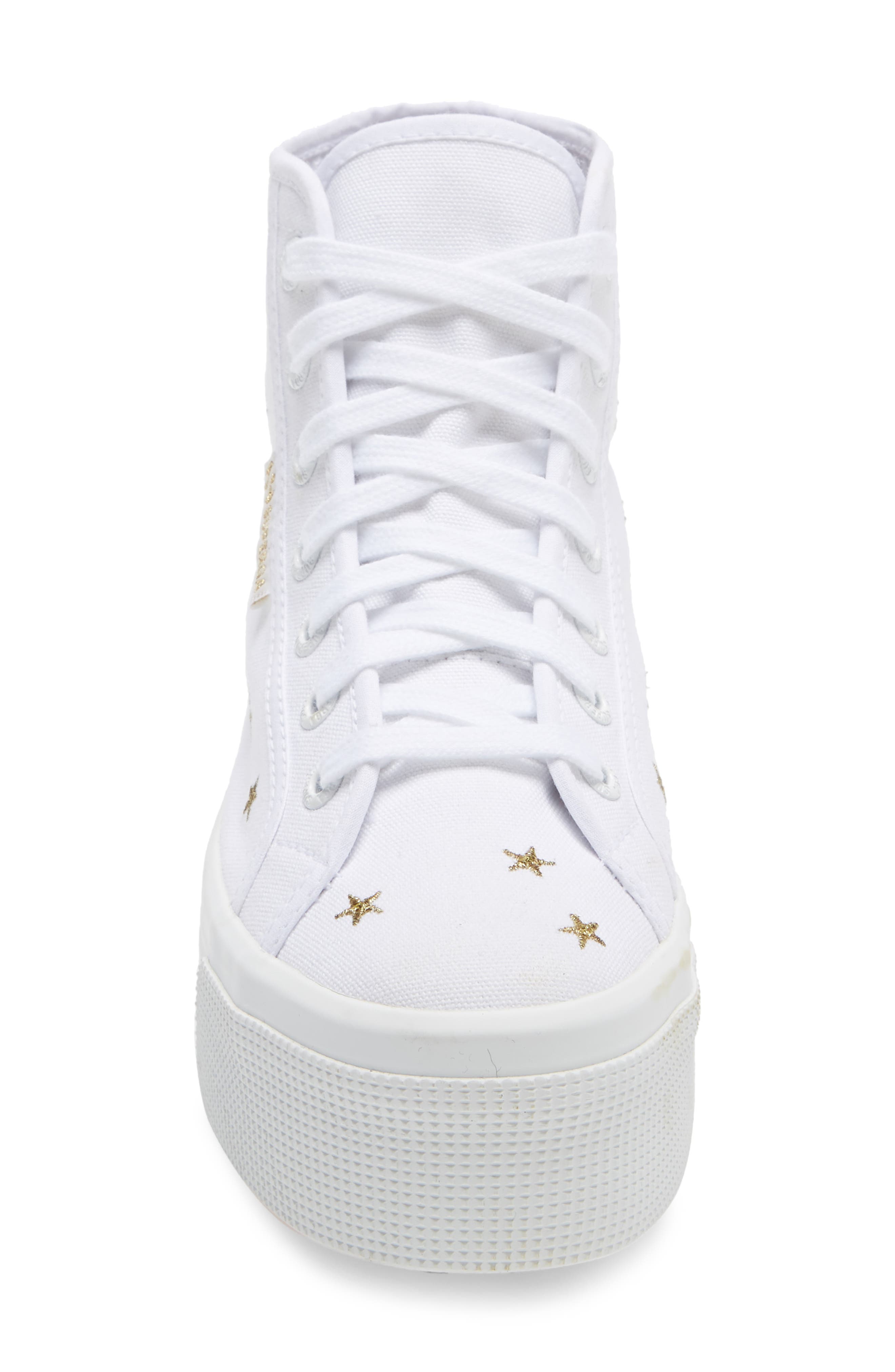 Superga 2705 Embroidered Platform High Top Sneaker, Alternate, color, 