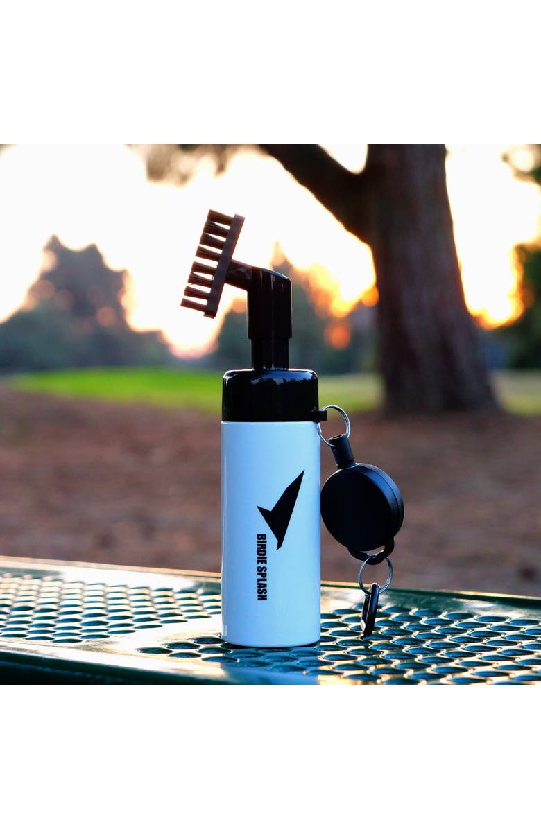 Birdie Bath Birdie Golf Splash Golf Club Cleaner Brush And Water Bottle, Alternate, color, White