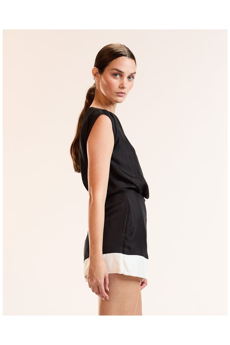 Domino Dress, Alternate, color, Black