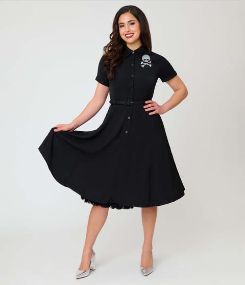1940s Shirt Dress