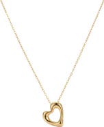 ARGENTO VIVO Open Heart Pendant Necklace