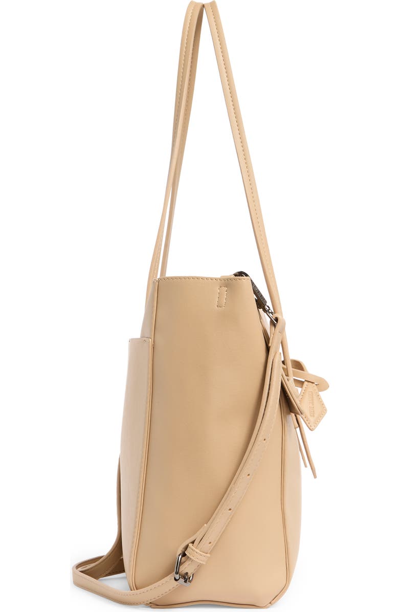 Steve Madden Reyden Belted Tote Bag, Alternate, color, Stone