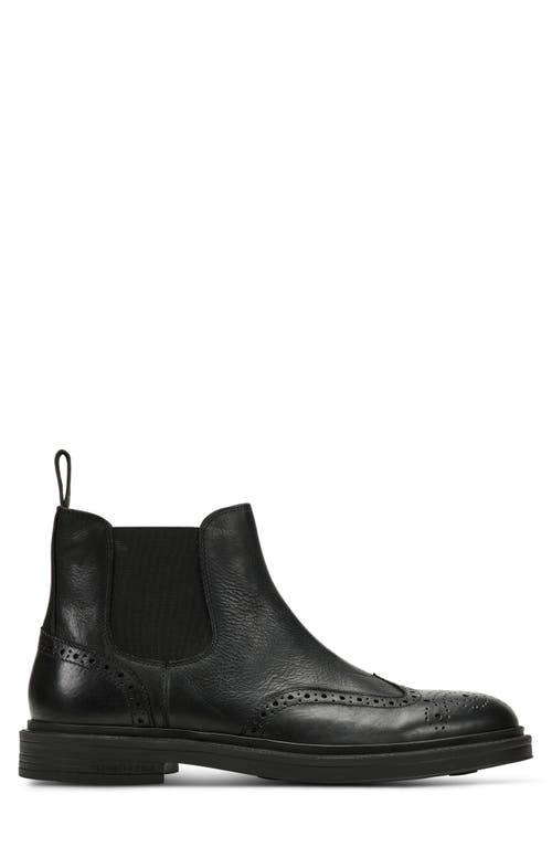 Kenneth Cole New York Frank Wingtip Chelsea Boot In Black