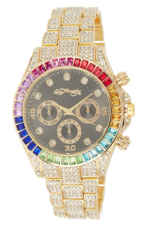 x Ed Hardy Bracelet Watch, 40mm