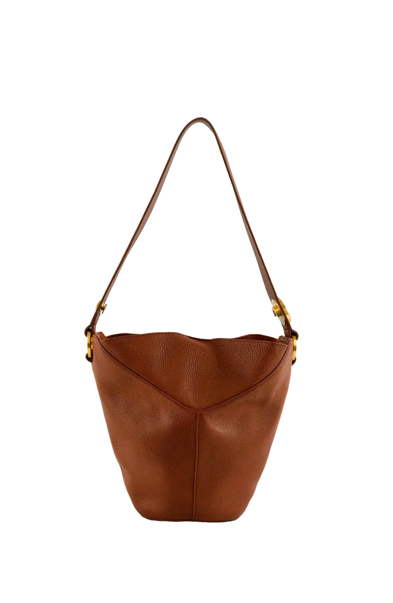 Esthera 2PM Leather Handbag, Alternate, color, Brown