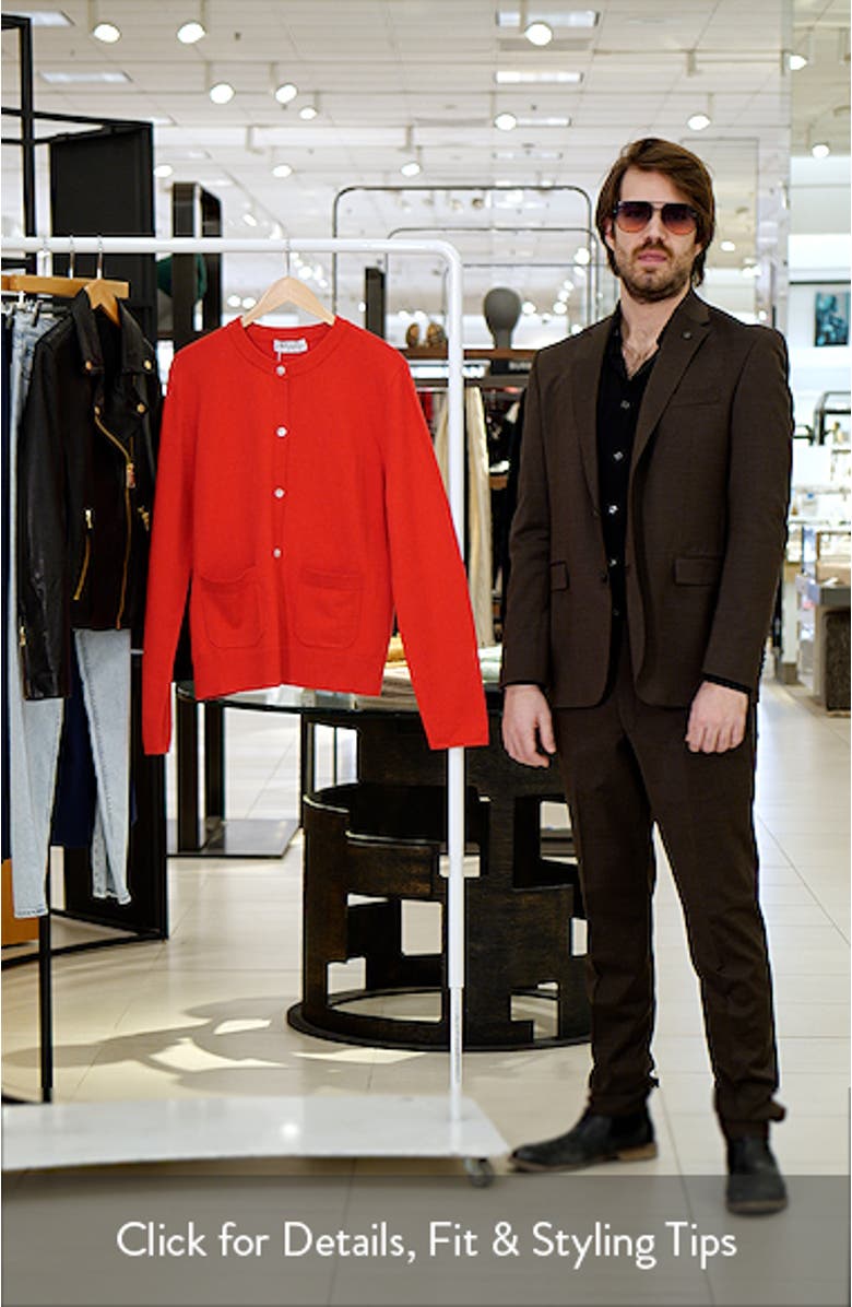 Abner Crewneck Cardigan, sales video thumbnail