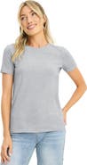 Jockey Women's Organic Cotton Stretch Short Sleeve Tee