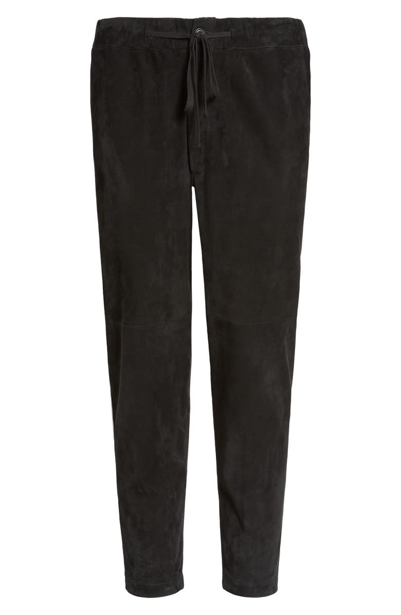 Vince Suede Jogger Pants, Alternate, color, 