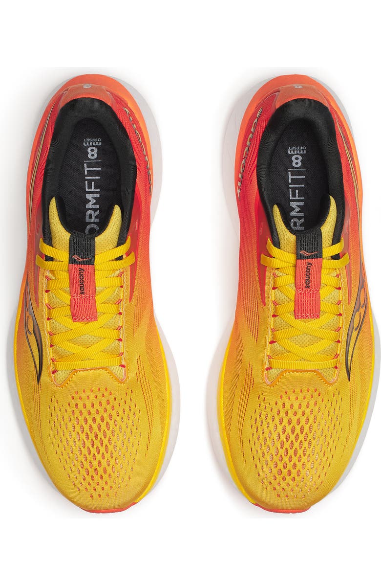 Saucony Ride 18 Running Shoe, Alternate, color, Pollen/ Pepper