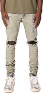 PURPLE BRAND Ripped Skinny Jeans