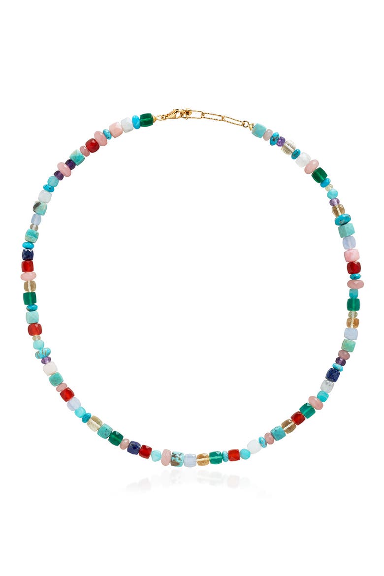 Freedom Beaded Gemstone Necklace video