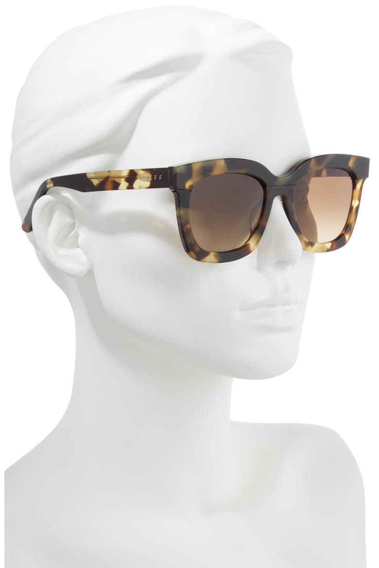 Carson 53mm Polarized Square Sunglasses, Alternate, color, MOSS HAVANA/ BROWN