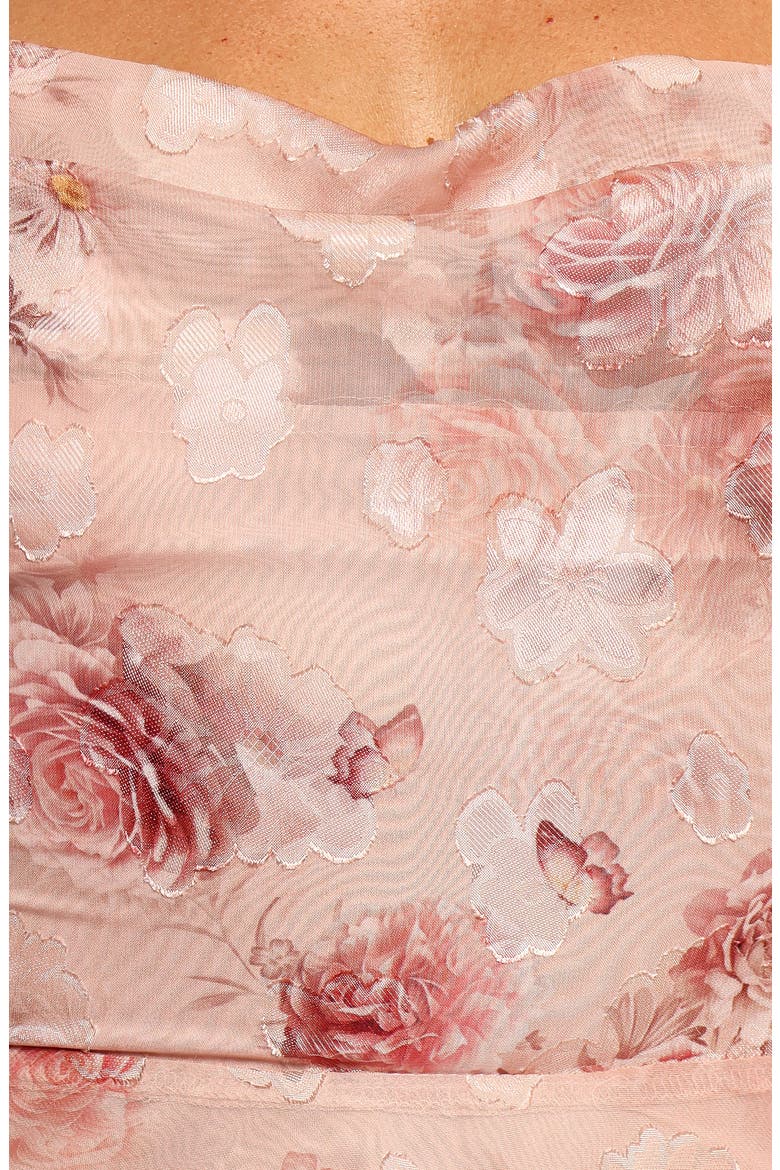 Esmerelda Floral Gown, Alternate, color, ROSE PRINT