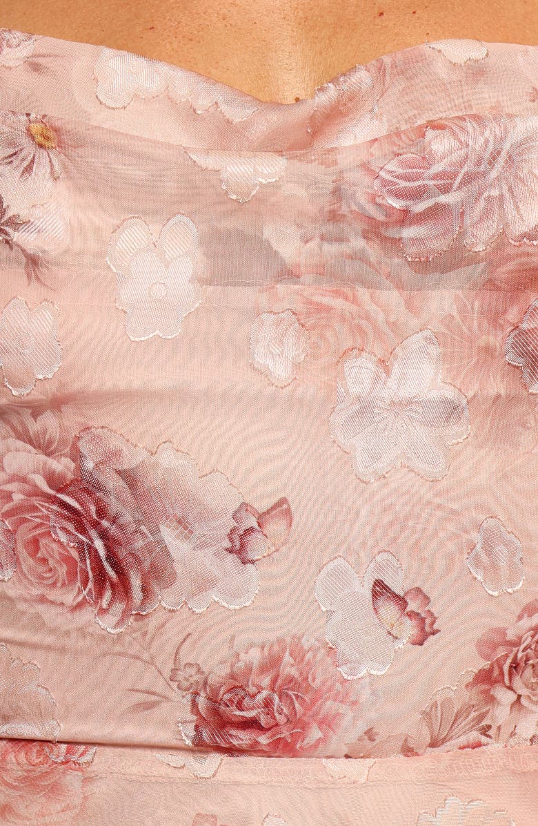 Petal & Pup Esmerelda Floral Gown, Alternate, color, Rose Print