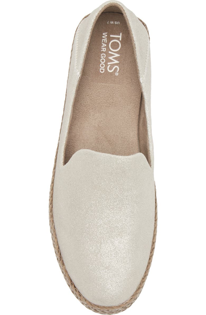 TOMS Carolina Platform Espadrille Sneaker, Alternate, color,