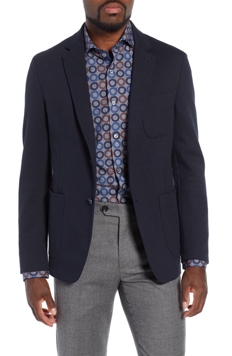 Bugatchi Stretch Cotton Sport Coat, Main, color, 
