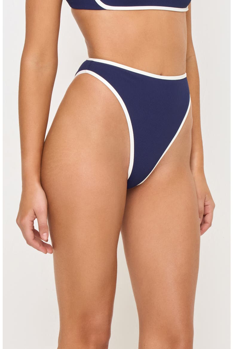 Nora Bitsy Bikini Bottoms, Alternate, color, MIDNIGHT/ CREAM