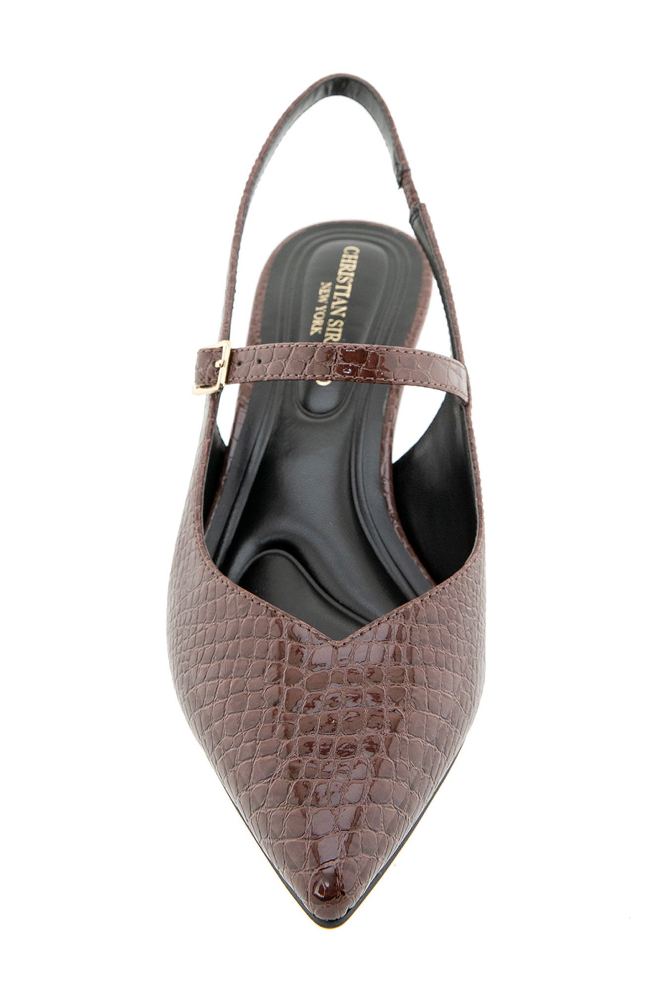 Daray Slingback Pump, Alternate, color, DARK BROWN