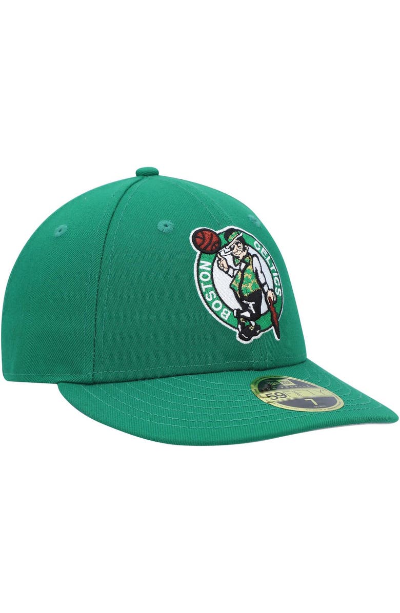 New Era Men's New Era Kelly Green Boston Celtics Team Low Profile 59FIFTY Fitted Hat, Alternate, color, 