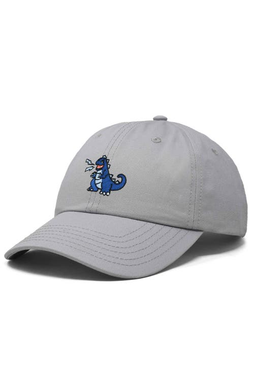 Dalix Big Lizard Cap In Gray