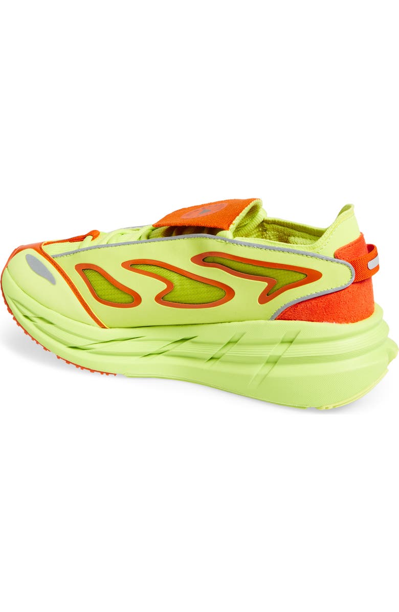 adidas by Stella McCartney Adistar Running Shoe, Alternate, color, Orange/ Preloved Lime/ Black