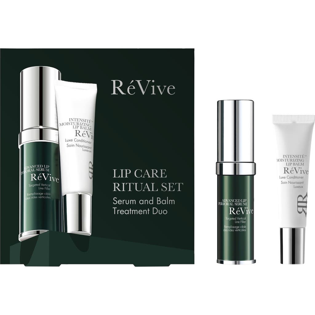 Revive Révive® Serum & Balm Treatment Lip Care Set $140 Value In Transparent