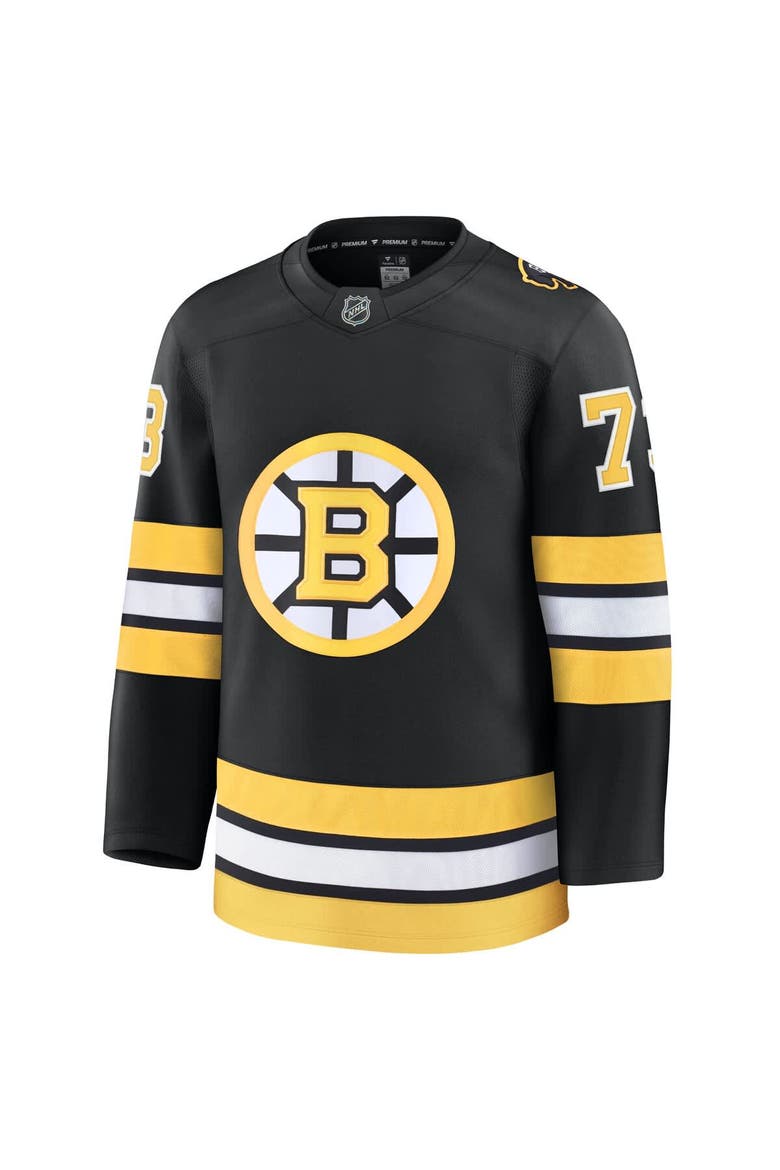Men's Fanatics Charlie McAvoy Black Boston Bruins Home Premium Player Jersey, Alternate, color, Black