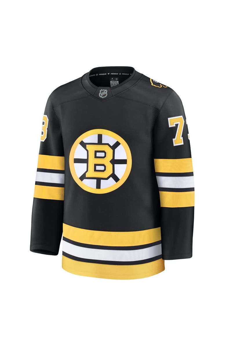 FANATICS Men's Fanatics Charlie McAvoy Black Boston Bruins Home Premium Player Jersey, Alternate, color, Black
