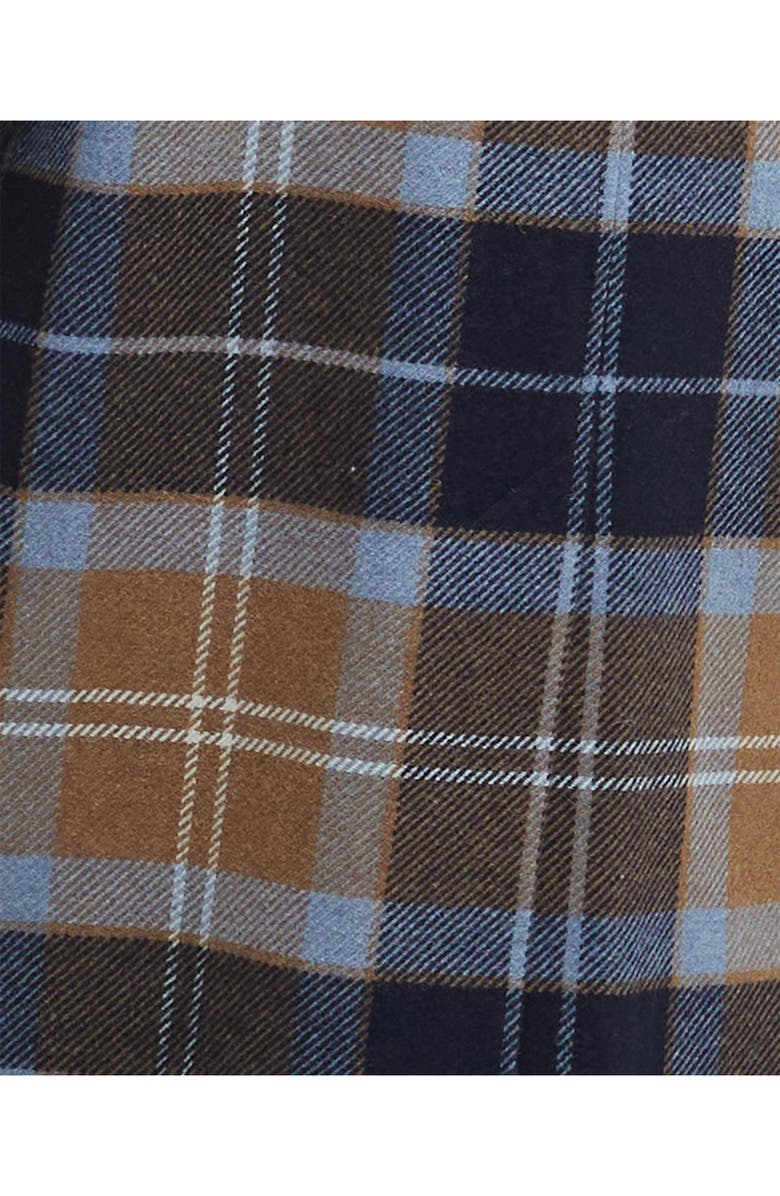 Barbour Kira Tartan Wool Blend Car Coat, Alternate, color,