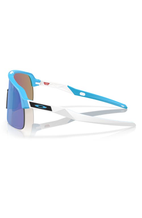 Oakley Sutro Lite 139mm Prizm™ Wrap Shield Sunglasses In Sapphire