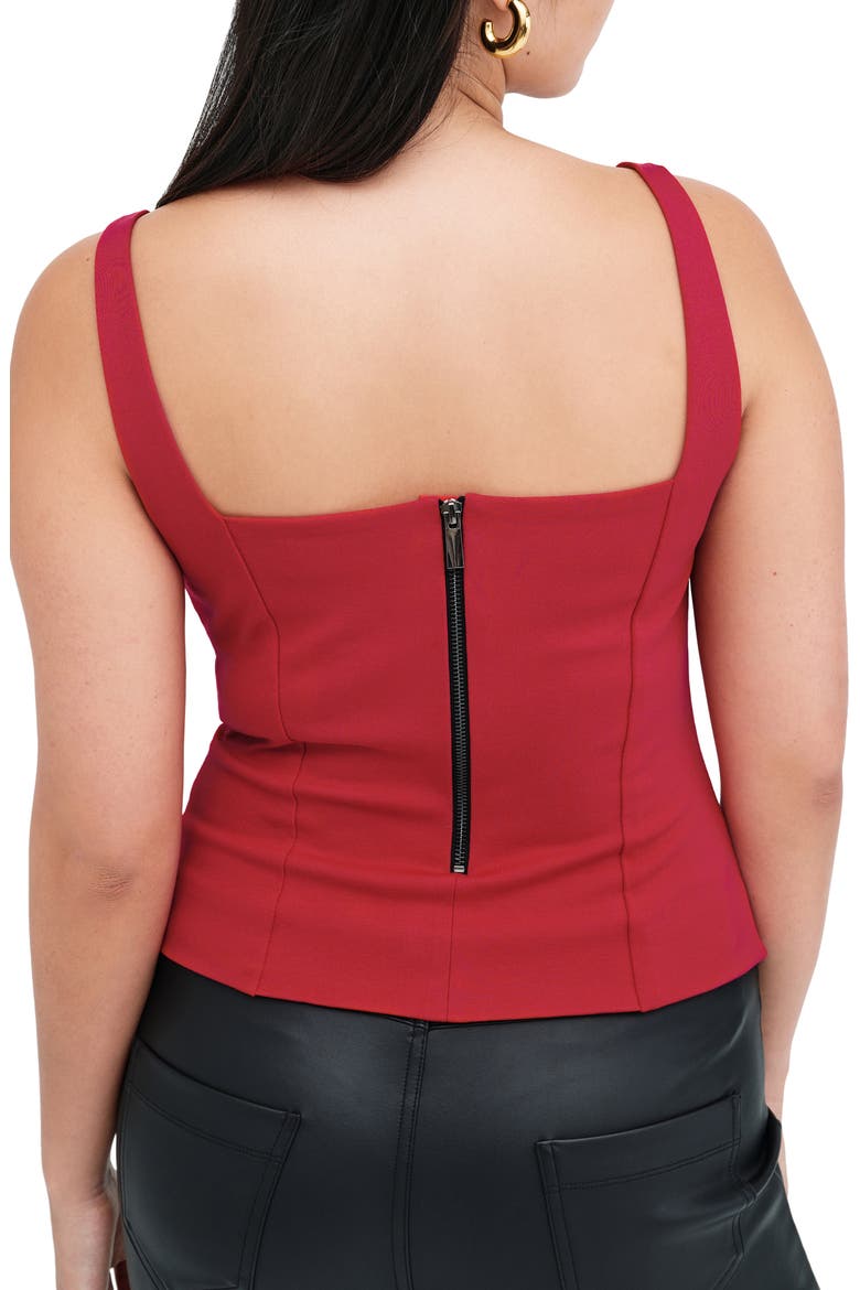 Anya Crop Camisole, Alternate, color, RED