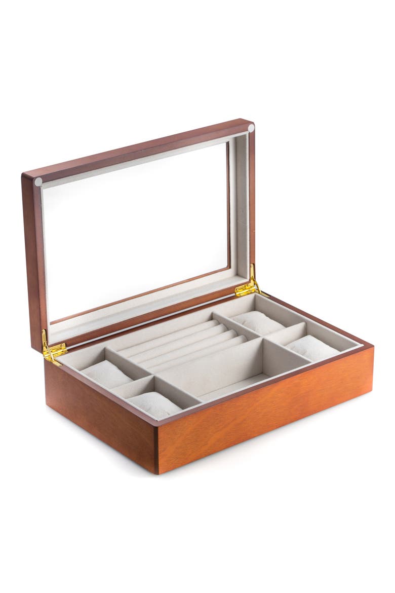Cherry Wood Watch Case, Alternate, color, no color