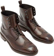 John Varvatos Harrison Longwing Leather Boot
