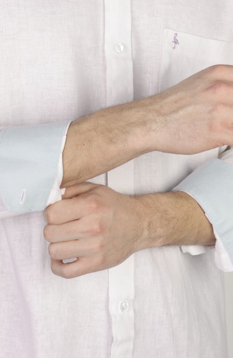 TailorByrd Linen Blend Shirt, Alternate, color,