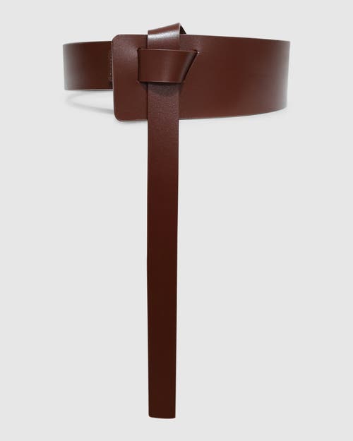 Belle & Bloom Make It To Me Belt In Brown