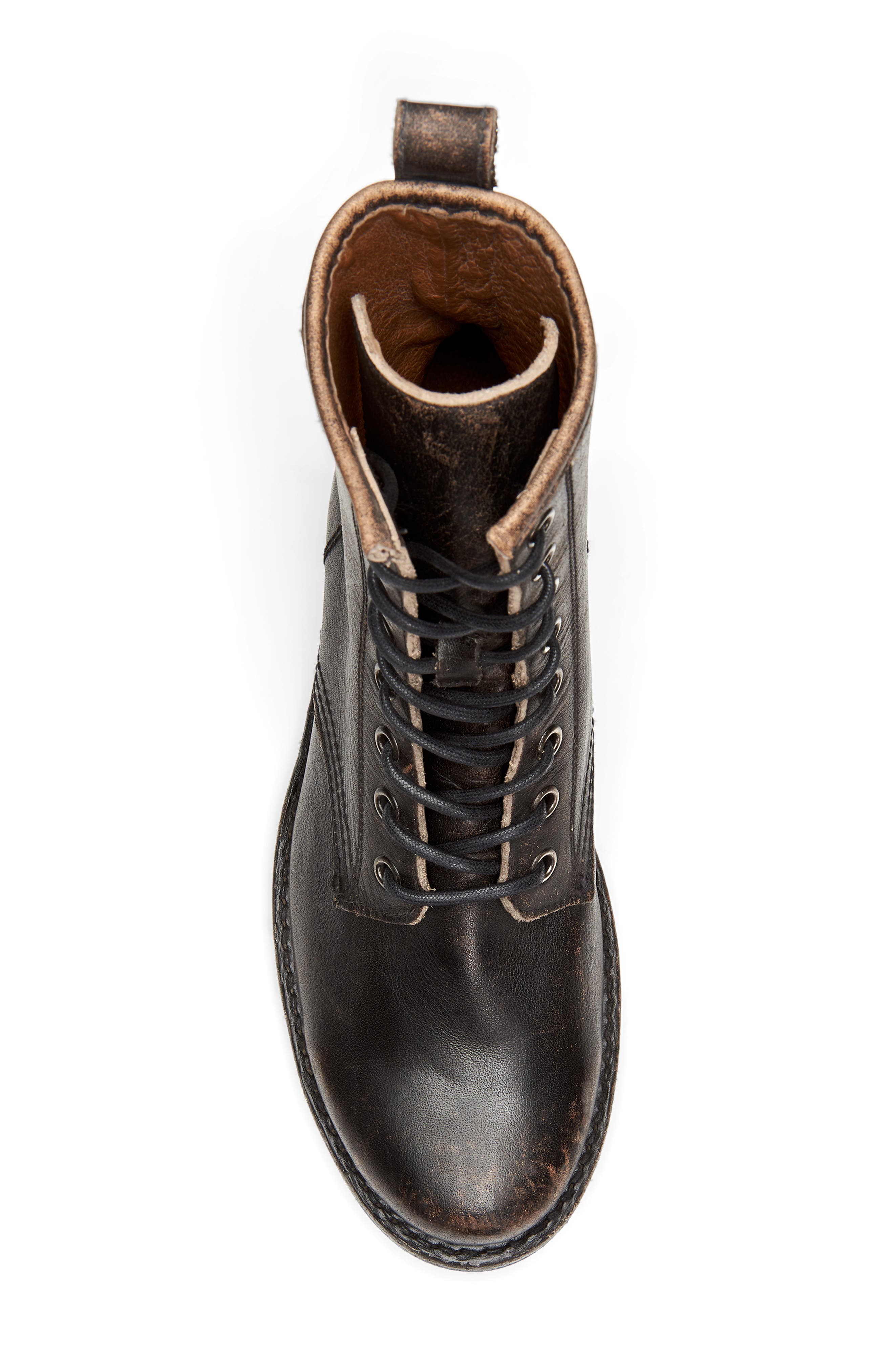 Frye Veronica Combat Boot, Alternate, color, 