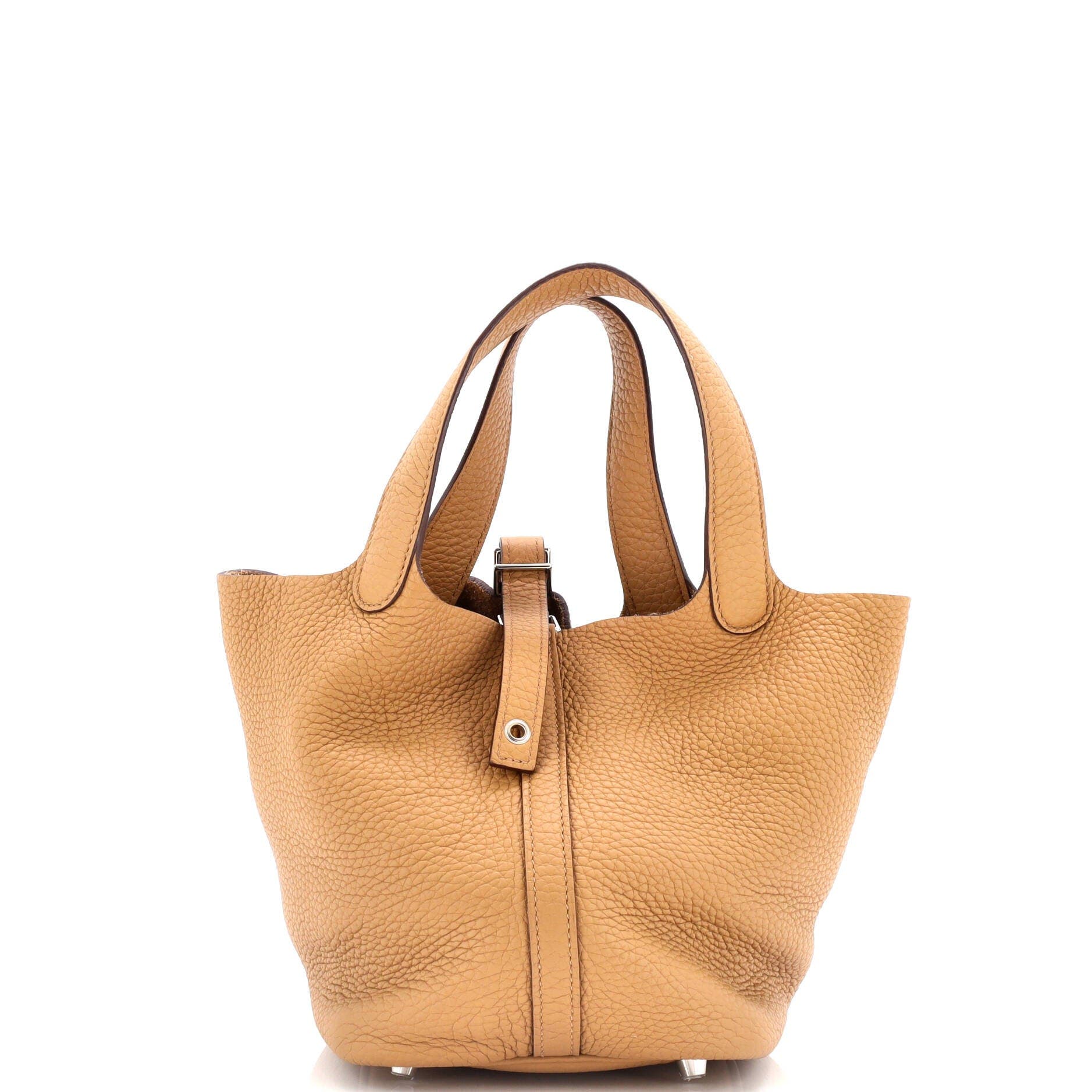 Pre-Owned Hermes Picotin Lock Bag Clemence PM, Main, color, 