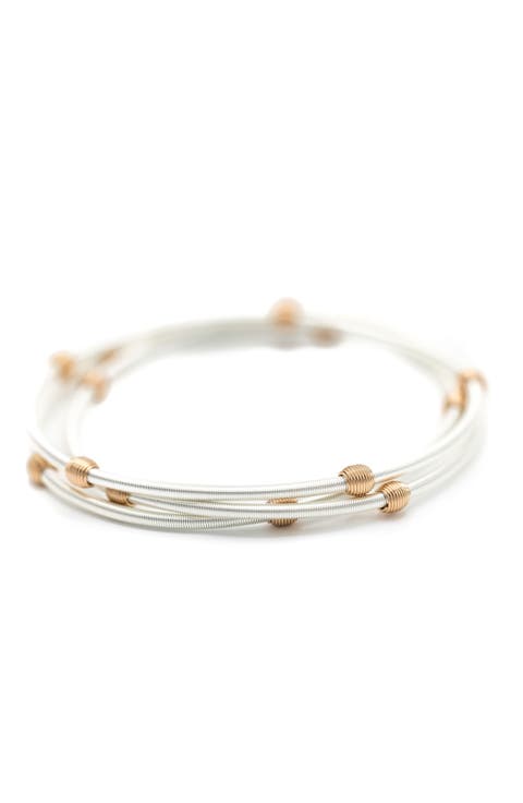 Sterling Beaded Dia Bracelets
