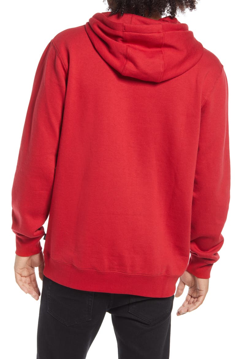Easy Box Logo Hoodie, Alternate, color, CHILI PEPPER